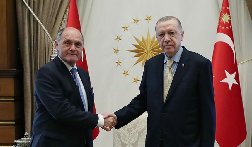Erdoğan, Avusturya Meclis Başkanı'nı kabul etti