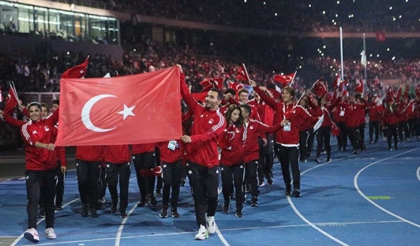 Türkiye, Akdeniz Oyunları'nı ikinci sırada tamamladı