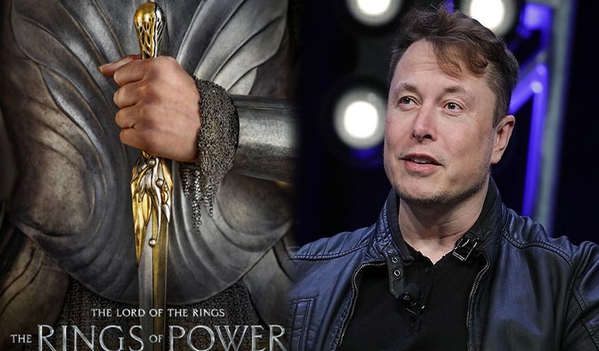 Elon Musk'tan 'Güç Yüzükleri' eleştirisi: Tolkien mezarında ters döndü