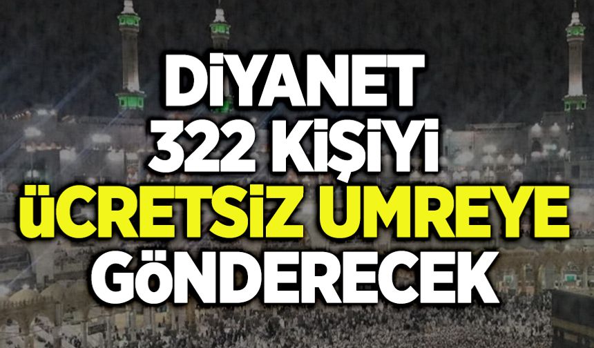 Ali Erbaş açıkladı: Diyanet 332 kişiyi ücretsiz umreye gönderecek