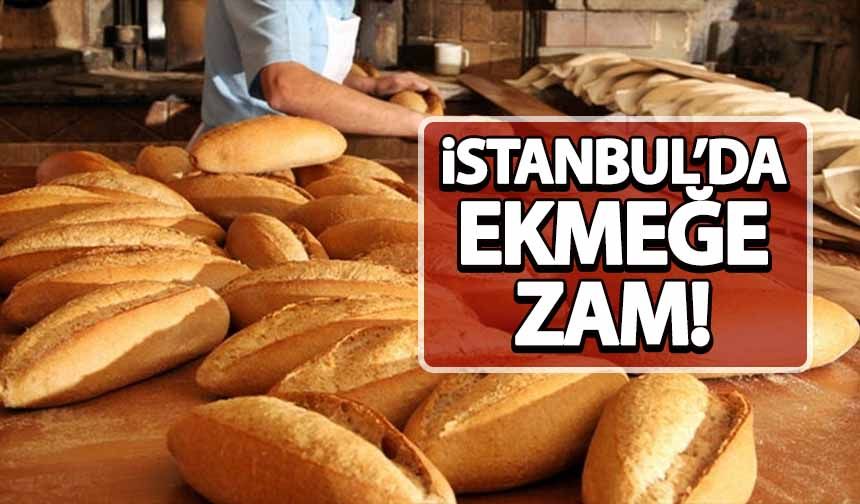İstanbul'da ekmeğe zam geldi