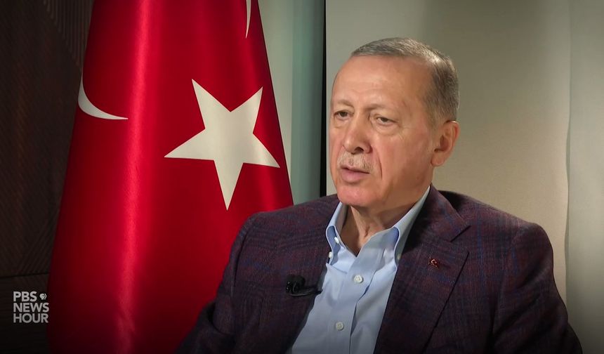 Cumhurbaşkanı Erdoğan PBS kanalı sunucusunun provakatif sorusuna böyle cevap verdi