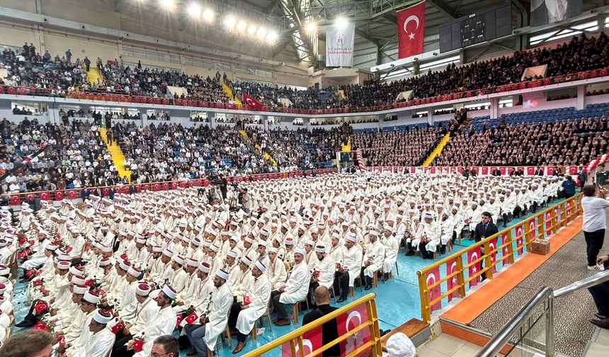 Trabzon'da 1461 hafız için icazet töreni düzenlendi