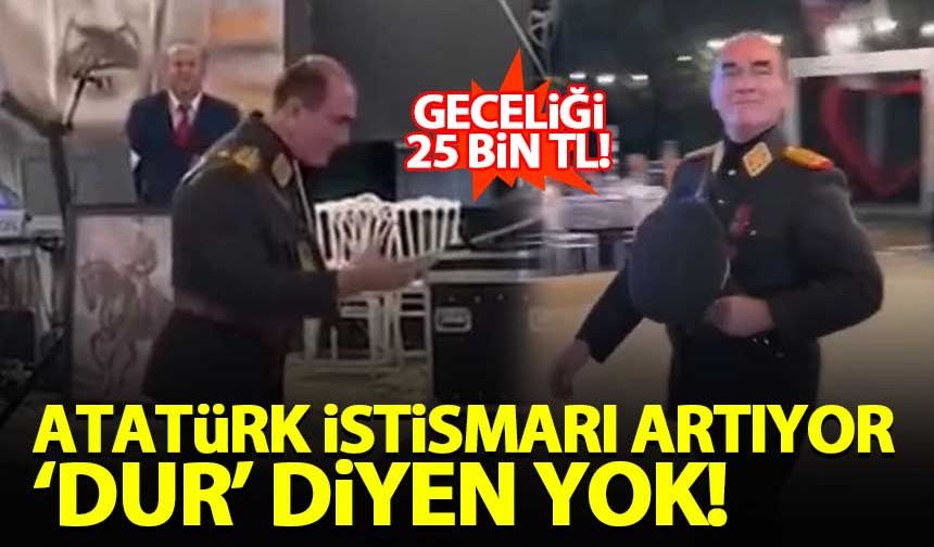 Atatürk istismarı artıyor, 'dur' diyen yok! Geceliği 25 bin TL...
