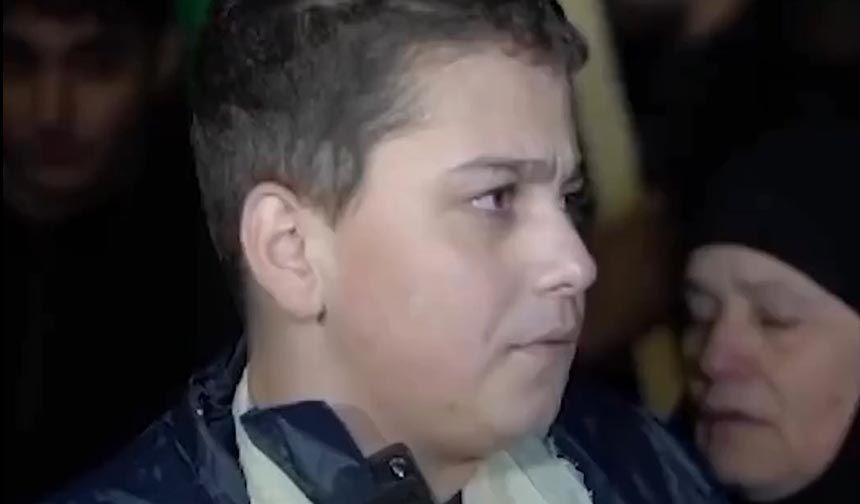 Esir takası anlaşması sonucu serbest bırakılan Filistinli çocuk  İsrail zulmünü anlattı