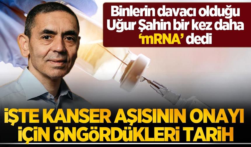 Şimdi de kansere aşı bulduklarını iddia ettiler! BioNTech mRNA aşısının onayı için tarih verdi