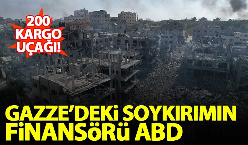 Gazze'deki soykırımın finansörü ABD!