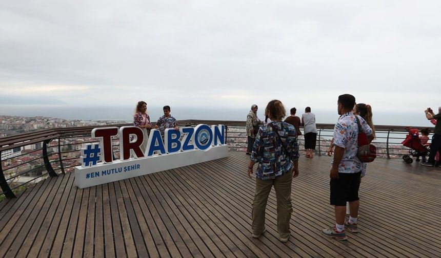 Trabzon'u bir yılda 1,3 milyon turist ziyaret etti: Suudiler ilk sırada