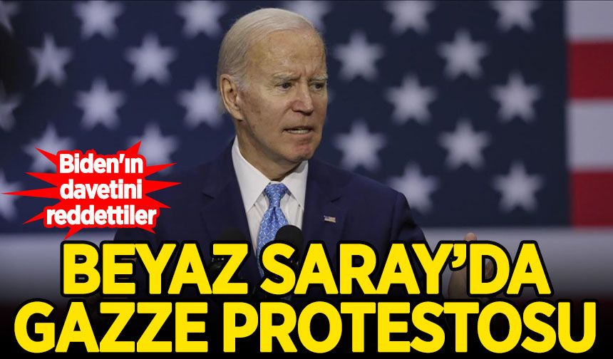 Beyaz Saray'a Gazze boykotu: Biden'ın davetini reddettiler