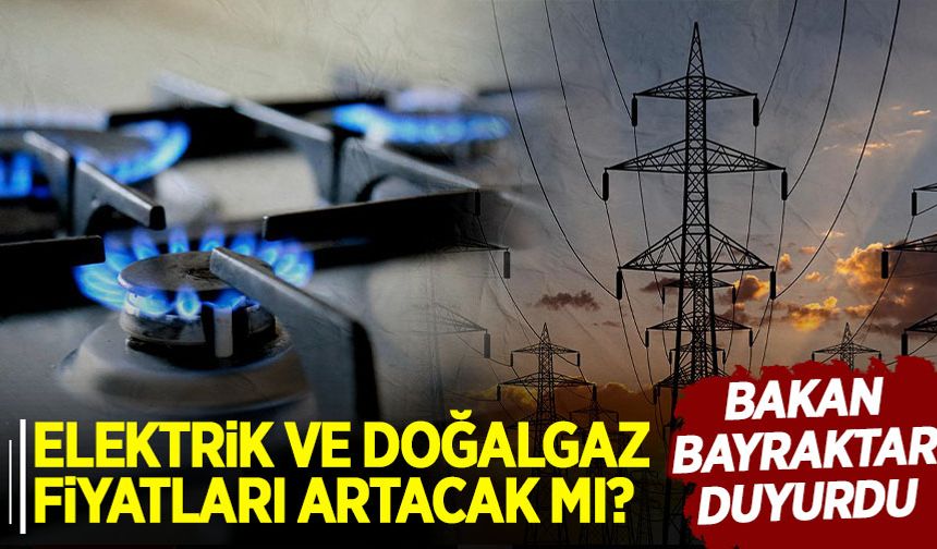Bakan Bayraktar açıkladı: Nisan ayında elektrik ve doğalgazda değişiklik olacak mı?