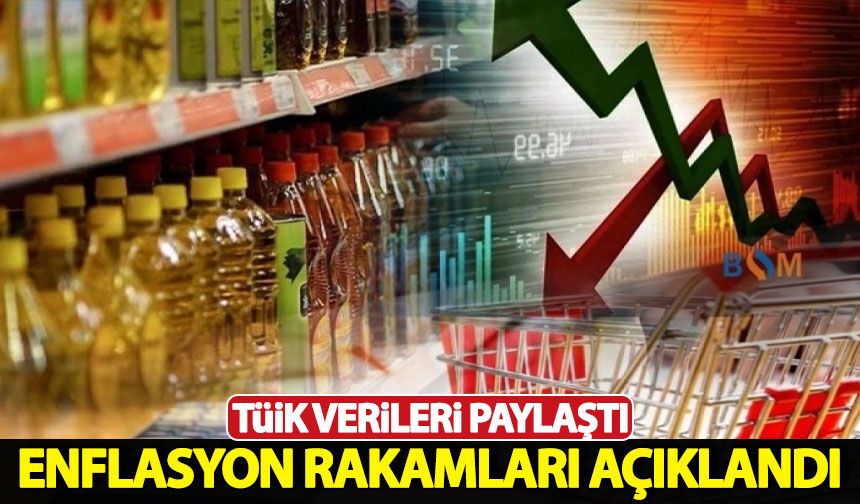 Mayıs ayı enflasyon rakamları açıklandı! Enflasyon yüzde kaç oldu?