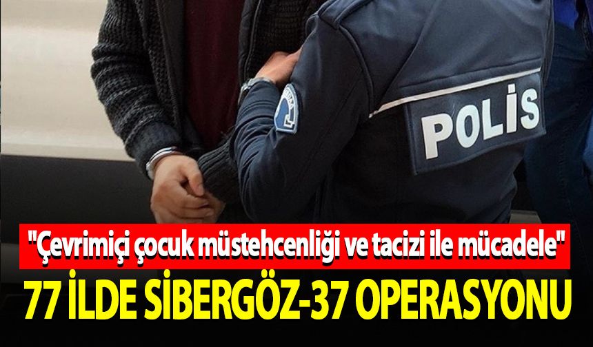 Sibergöz-37 operasyonları: 156 gözaltı