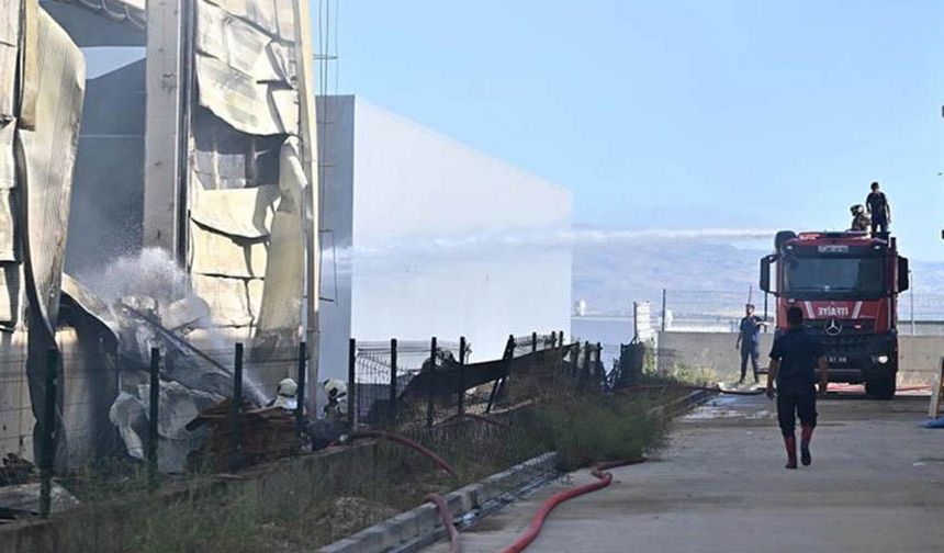 Ankara'da palet fabrikasında yangın! Ekipler müdahale ediyor