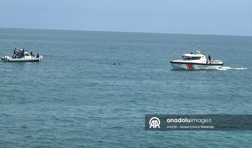 Samsun'da denizde kaybolan kişinin cansız bedenine ulaşıldı