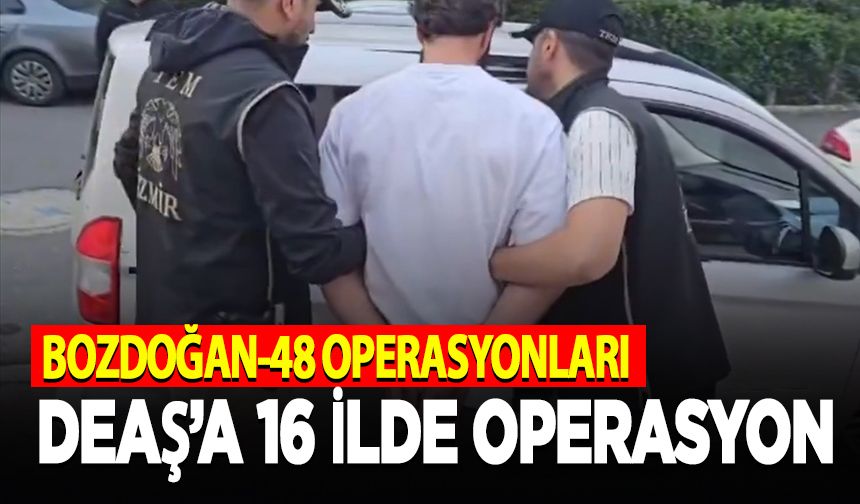 "Bozdoğan-48" operasyonlarında 45 şüpheli yakalandı