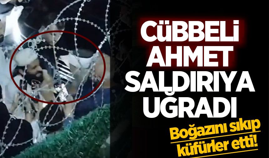 Cübbeli Ahmet saldırıya uğradı!