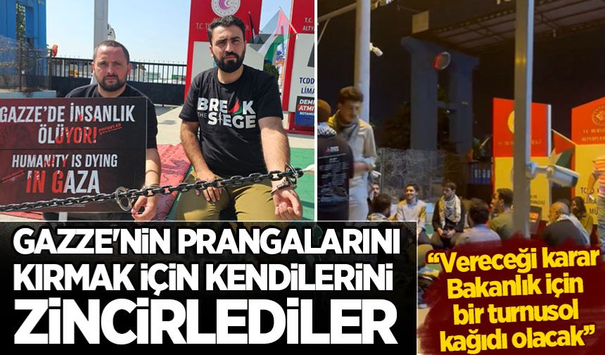 Mavi Marmara Derneği 'Özgürlük Nöbeti'nde: Bakanlık, Vicdan Gemisi’ne kalkış izni verene kadar buradayız