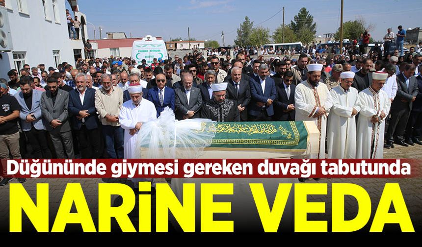 Diyarbakır'da ölü bulunan Narin Güran son yolculuğuna uğurlandı