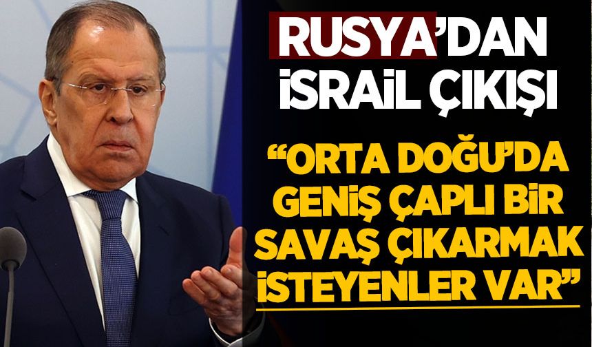 Rusya'dan Orta Doğu okuması: 'Savaş' ve 'İsrail' çıkışı