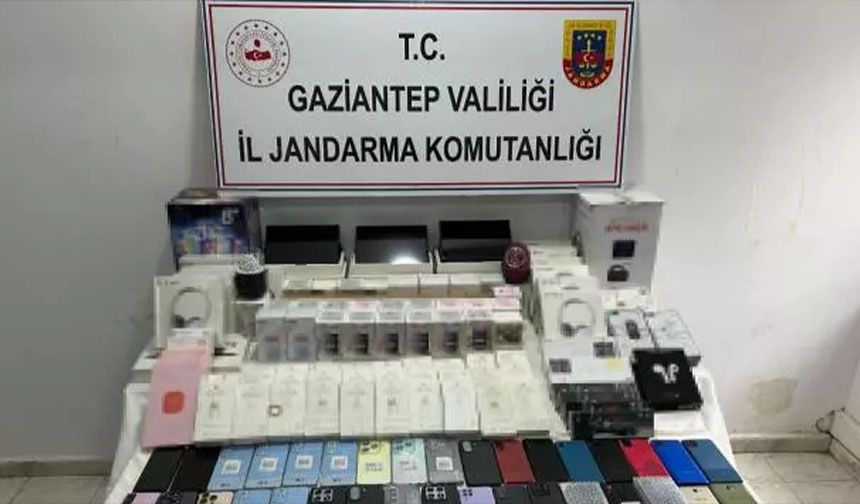Gaziantep'te 3 milyonluk kaçakçılık operasyonu
