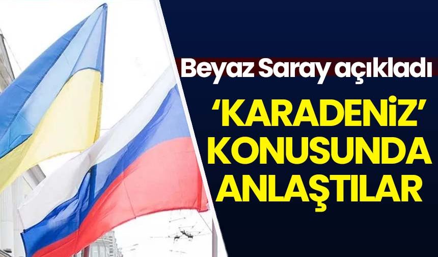 Rusya ve Ukrayna, 'Karadeniz’ konusunda anlaştı