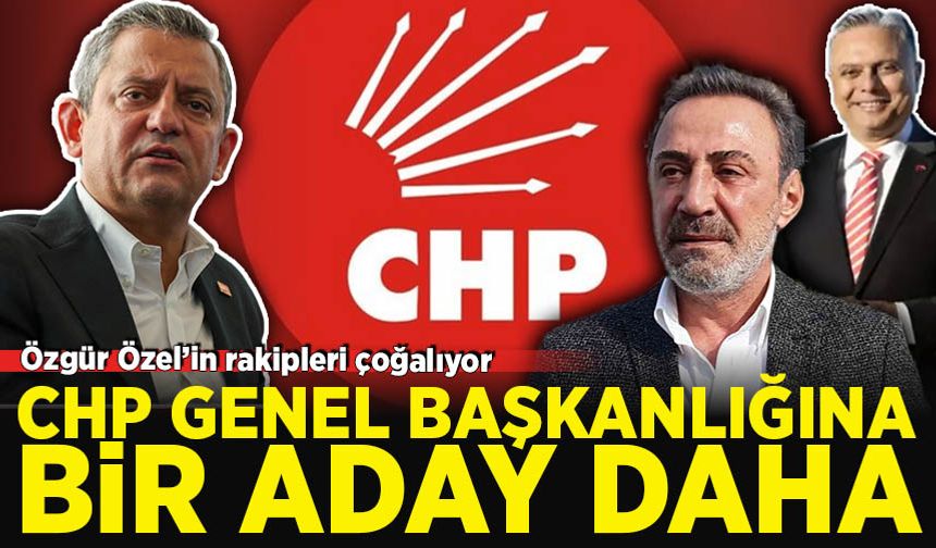 CHP'de Özgür Özel'e bir rakip daha! Berhan Şimşek adaylığını resmen ilan etti!