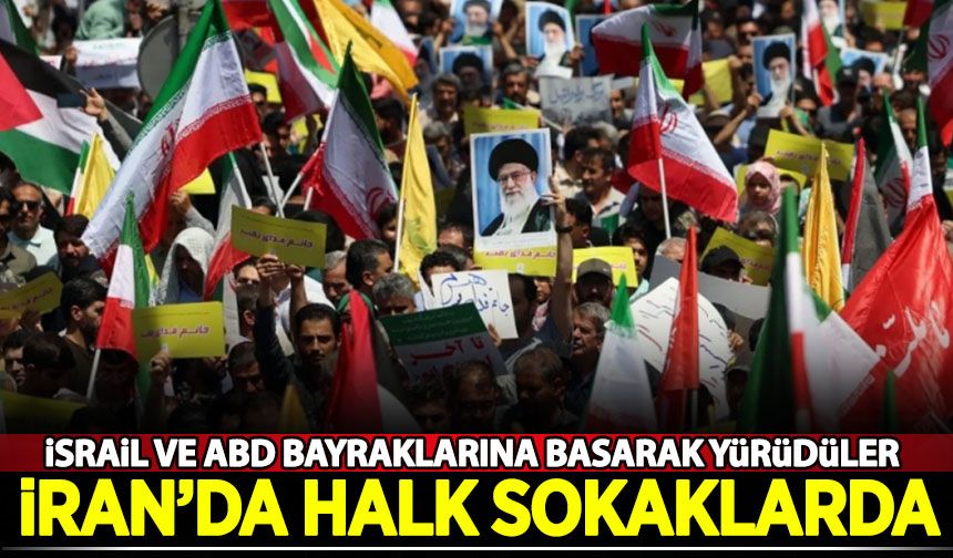 İran'da halk sokağa indi: