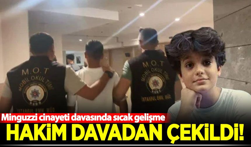Minguzzi cinayeti davasında sıcak gelişme: Mahkeme başkanı davadan çekildi