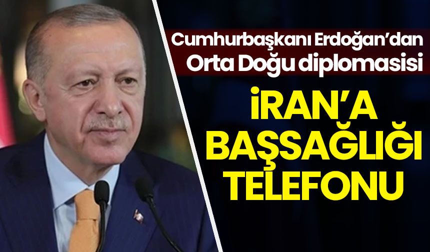 Cumhurbaşkanı Erdoğan'dan Orta Doğu diplomasisi!