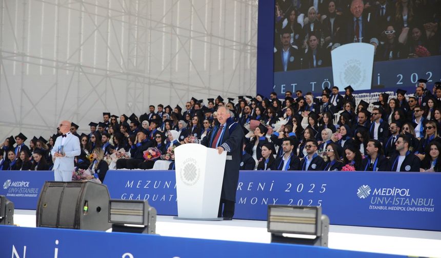 İstanbul Medipol Üniversitesi mezunlarından Filistin'e destek