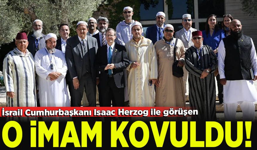 Hollandalı Müslümanlar İsrail Cumhurbaşkanı Isaac Herzog ile görüşen imamı kovdu.