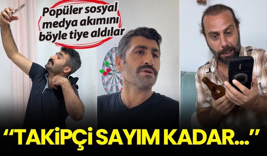 Popüler sosyal medya akımını tiye aldılar: 'Takipçi sayısı kadar yaşayanlar'