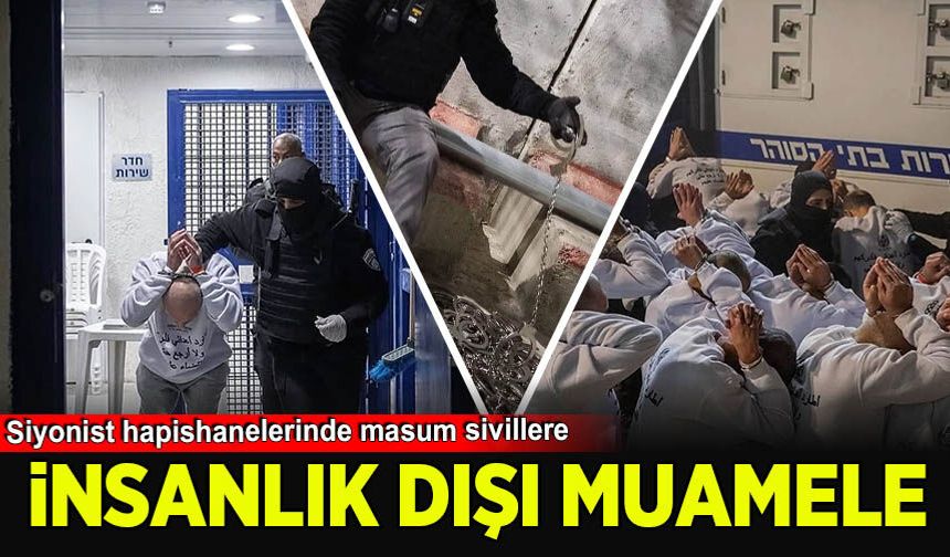 İsrail'in Ktziot Hapishanesi'nin içinden yeni fotoğraflar