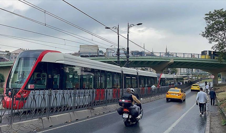 Kabataş-Bağcılar Tramvay Hattı'nda teknik arıza meydana geldi
