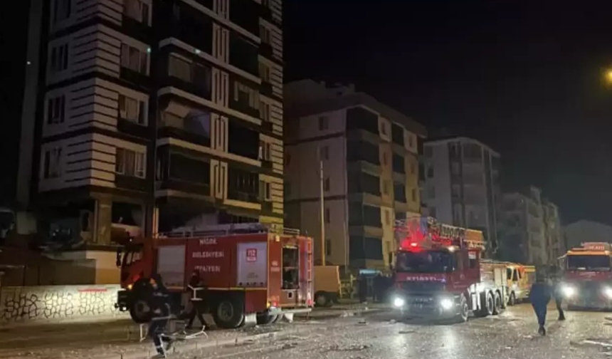 Niğde'de doğal gaz patlaması: Çok sayıda yaralı var
