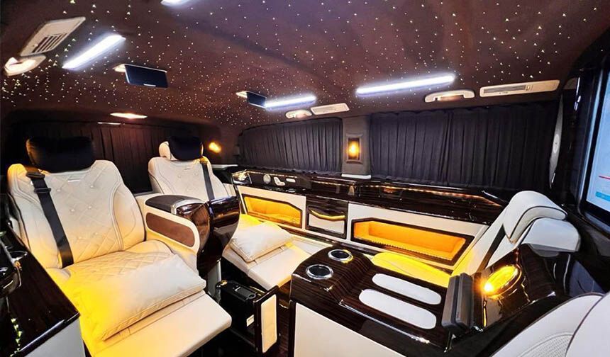 VIP Dizayn Trendi Büyüyor: Araçlar Artık Lüks Yaşam Alanı