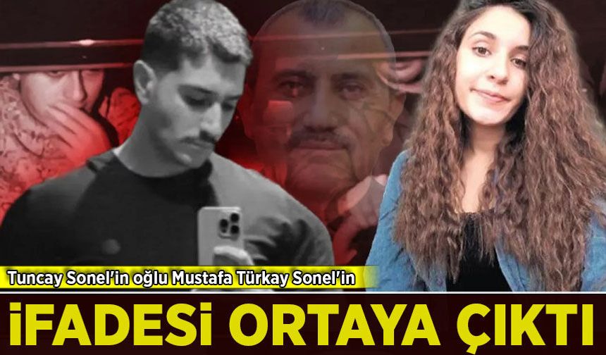 Gülistan Doku surşturmasında, Tuncay Sonel'in oğlu Mustafa Türkay Sonel'in ifadesi ortaya çıktı
