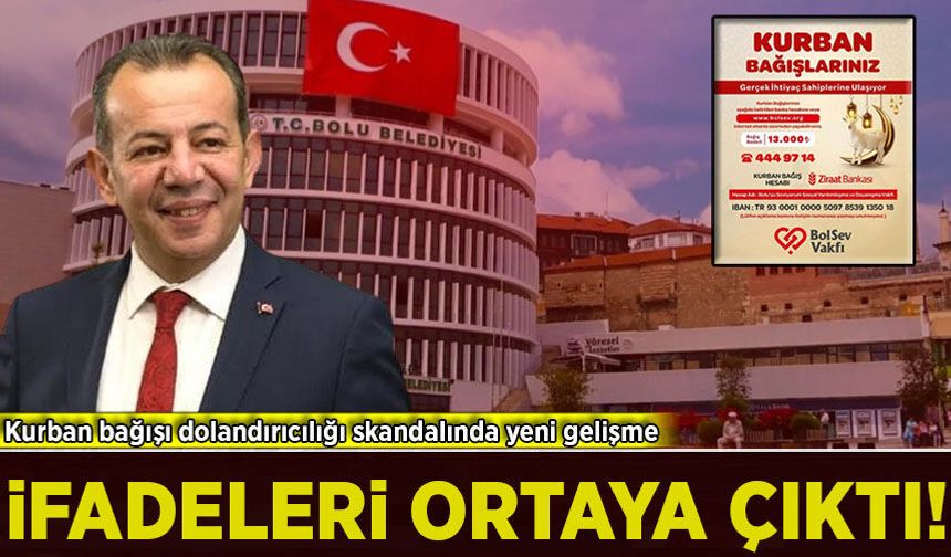 Bolu’da kurban bağışı dolandırıcılığı skandalında yeni gelişme!