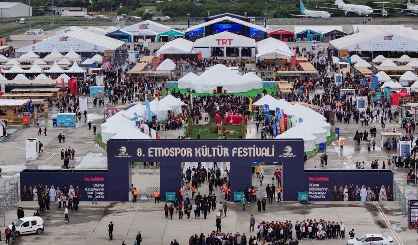 8. Etnospor Kültür Festivali başladı