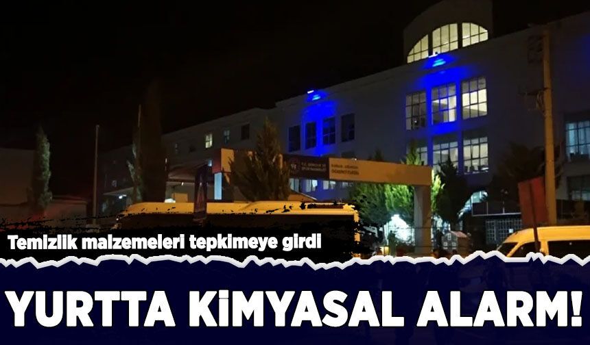 KYK yurdunda panik: Öğrenciler tahliye edildi