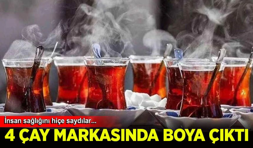 Tarım ve Orman Bakanlığı denetimlerinde dört siyah çay markasında hile tespiti