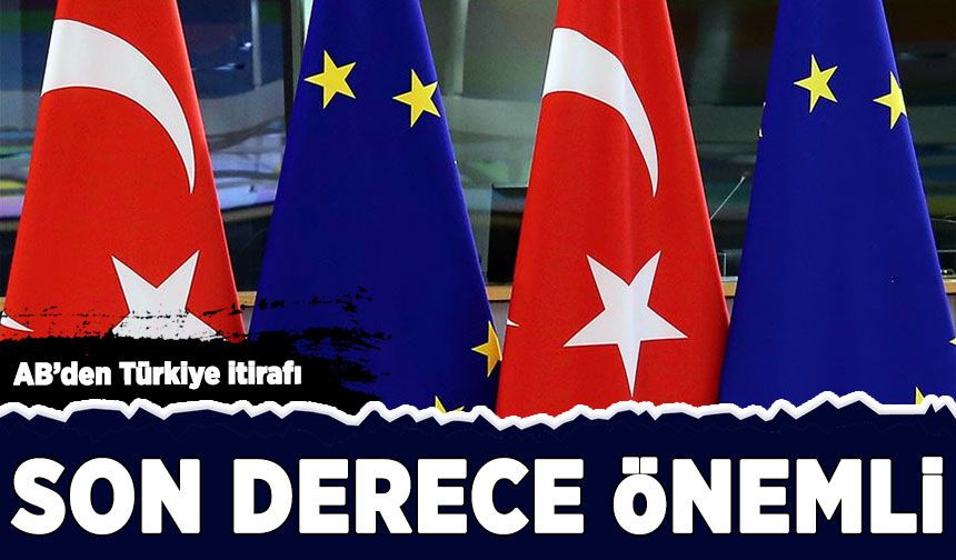 AB'den Türkiye itirafı: NATO için son derece önemli