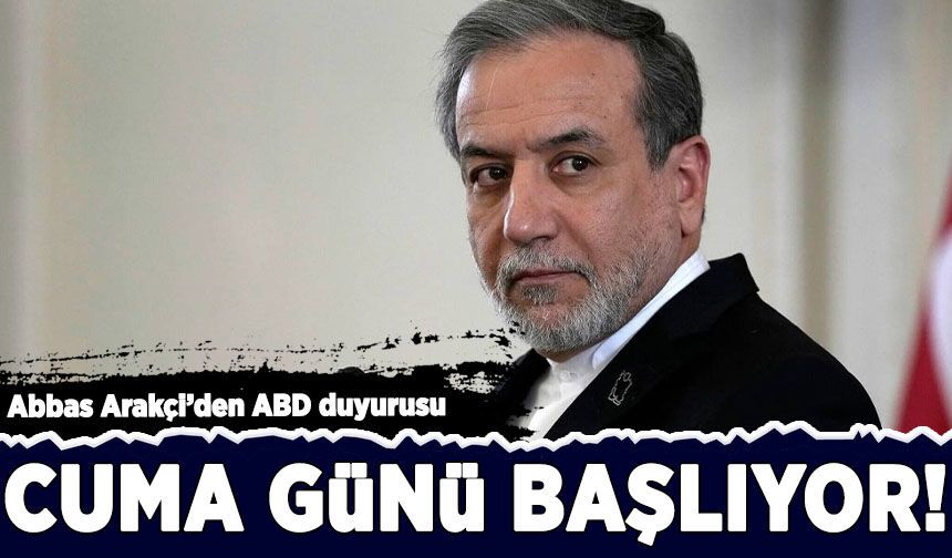 Abbas Arakçi'den müzakere açıklaması: Tarih verdi!