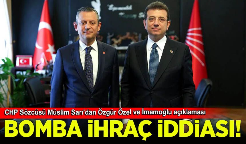 CHP'den Özgür Özel ve İmamoğlu açıklaması! Bomba ihraç iddiası