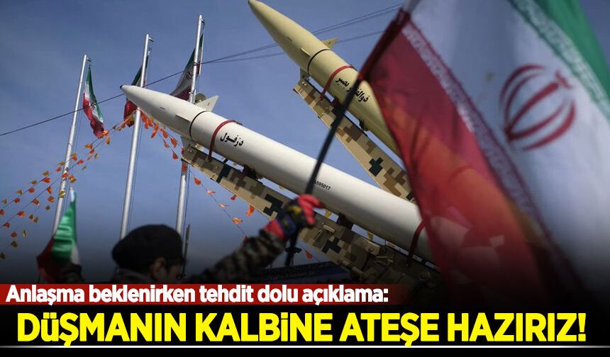 İran ordusu: Düşmanın kalbine ateşe hazırız