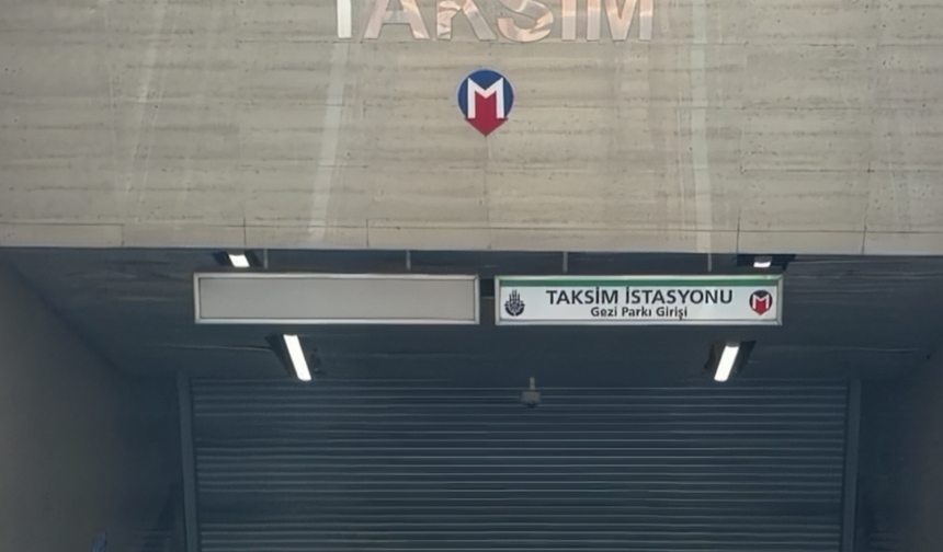 İstanbul'da bazı metro durakları Pazar günü kapalı olacak
