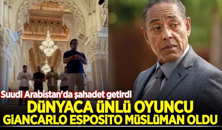 Dünyaca ünlü oyuncu Giancarlo Esposito Müslüman oldu