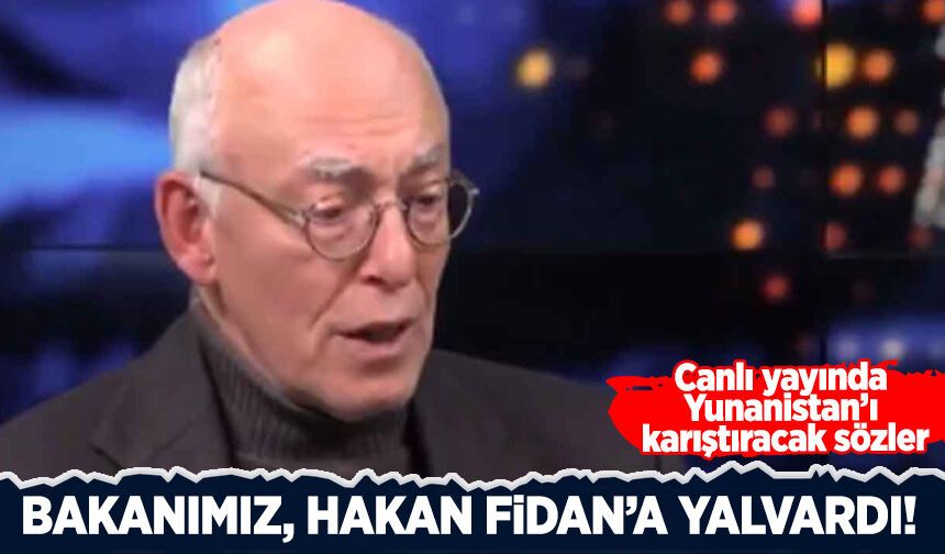 George Aifantis: Bakanımız, Hakan Fidan'a yalvardı!