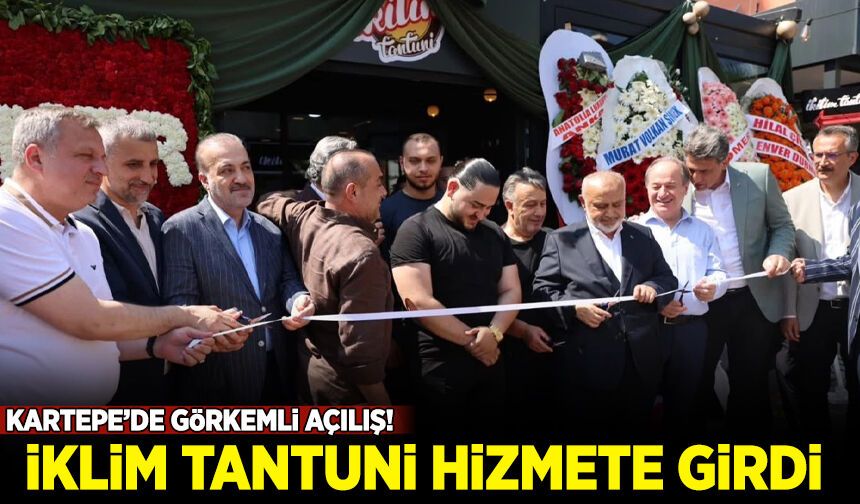 Kartepe'de görkemli açılış! İkilim Tantuni hizmete girdi