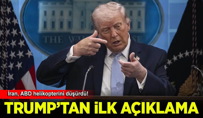 İran, ABD helikopterini düşürdü! Trump: Karşılık vermek zorundayız
